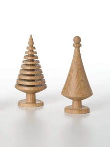 Sapin de Noël en bois 100 % fait main et personnalisable pour la création artisanale, la peinture, la décoration de table et les ornements de maison - Product Image 2
