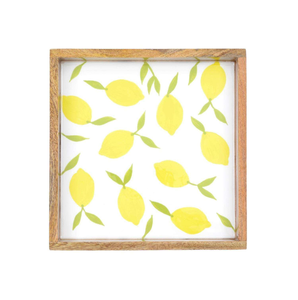 Plateau rectangulaire en bois émaillé imprimé pour le service et le rangement des aliments, idéal pour le petit-déjeuner, la restauration, les mariages et comme accent de table moderne pour la maison. - Product Image 4