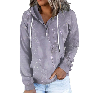 <b>Women</b>’s Light weight Casual Sports <b>Thermal</b> Active Fitness Outdoor Sportswear Pullover Hoodie - Product Image 1