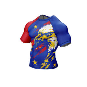 Premium Quality UPF50 Rash Guard for Adult Men <b>Long</b> <b>Sleeves</b> Breathable & Quick Dry Customizable Sizes Rash Guard With OEM - Product Image 6