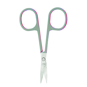 Set de Recortador de Cejas, Tijeras para Cejas Antideslizantes con Peine, Profesional, de Precisión, 2 Piezas, Rosa, Acero Inoxidable - Product Image 4