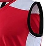 Uniforme de Baloncesto Transpirable de Alta Calidad, Diseños Personalizados, 100% Poliéster, Sin Mangas, Venta al Por Mayor - Product Image 3