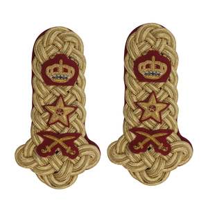 Epaulettes de Cordón Dorado para Uniformes Ceremoniales de Calidad Premium, Ecológicos, Bordados, Personalizables en Colores y Tamaños - Product Image 6