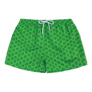 Shorts de bain personnalisés pour hommes, taille élastique, décontractés, en polyester/coton, respirants, séchage rapide, pour la natation et la plage - Product Image 2