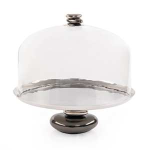 Soporte de aluminio decorativo para tartas, fabricado por OEM, para una presentación llamativa de postres en la mesa. - Product Image 1