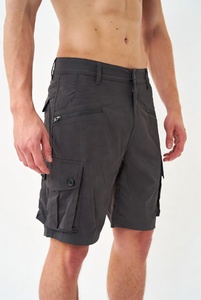 Shorts cargo pour hommes, nouvelle collection, logo personnalisé, style streetwear, élastiques, mi-longs, écologiques, séchage rapide, 100% coton, pour la randonnée en plein air, décontractés, été - Product Image 5