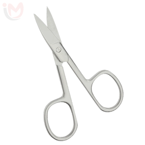 Ciseaux à ongles incurvés professionnels en acier inoxydable, outil de manucure et de pédicure, coupe-ongles, outil de salon de beauté - Product Image 1