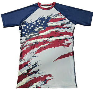 Ensemble Rashguard de Compression Haut de Gamme pour Hommes Jiu Jitsu MMA BJJ Imprimé Personnalisé Court Écologique UPF50+ Respirant Séchage Rapide Extensible - Product Image 4