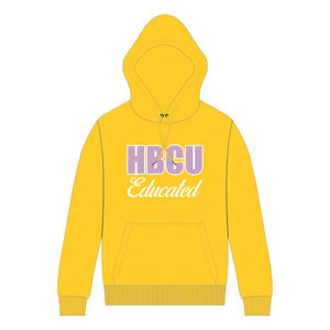 Sudadera con Capucha Dorada para Estudiantes de HBCU, Bordado Chenille, Sororidad Griega, Divine Nine Apparel, Sudadera con Logotipo Personalizado - Product Image 2