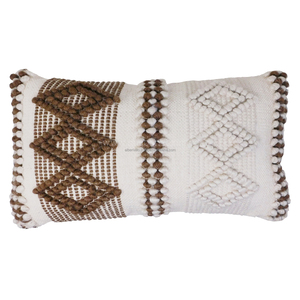 Designer Striped Pattern Wool <b>Cushion</b> Covers Handmade Modern Style Indian Pillow Cases Multi-Style Handwoven Woolen Coverings - Product Image 6