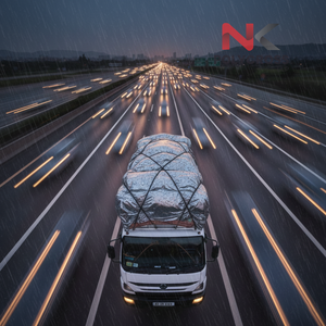 Lámina de Techo de PVC de Doble Capa, Lámina de Techo Resistente a Altas Temperaturas para Clima Desértico, para Protección de Carga en Exteriores - Product Image 4