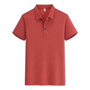 Polo pour homme, t-shirt extensible à manches courtes, col classique, décontracté, pour l'été, les sports de plein air, le quotidien, vert, élégant - Product Image 6