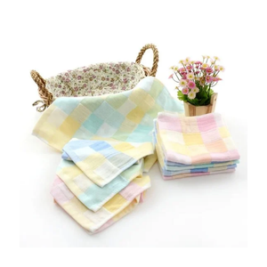 Cotton Tea Towel Solid Color Rectangle Woven Machine Washable Reddish Pinke Eco-Friendly Home Use <b>Biodegradable</b> Design - Product Image 5