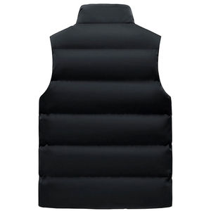 Chaleco Acolchado Unisex de Invierno, Forrado con Forro Polar Térmico, Cortavientos, Sin Mangas, para Uso Casual al Aire Libre, Cálido y Acolchado - Product Image 3