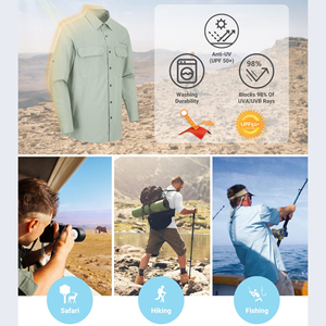 Camisa de senderismo estilo casual para hombre, para pesca, escalada, caza, uso en interiores, camisas para hombre con logo personalizado con impresión, camisa de senderismo para hombre - Product Image 5