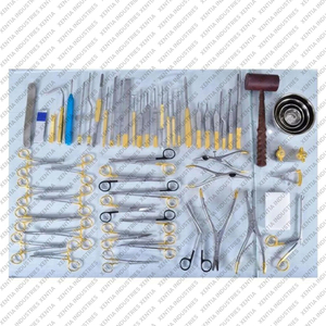 Ensemble complet d'instruments de rhinoplastie Gubisch, chirurgie plastique ORL, 55 pièces, réutilisables, certifiés CE - Product Image 5