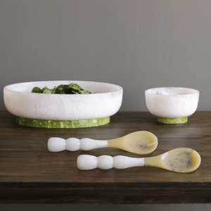 Bol en résine artisanal classique écologique brillant pour bibelots, bonbons, snacks ou objets divers - Product Image 1