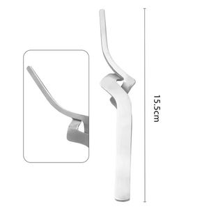 Pince de collage orthodontique de haute qualité pour boutons linguaux et supports de tubes buccaux, instrument dentaire en acier inoxydable - Product Image 5
