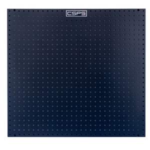 Vente en gros de panneau perforé mural en métal noir personnalisé OEM & ODM pour entrepôt industriel Garage mécanique 1 jeu minimum de commande - Product Image 4