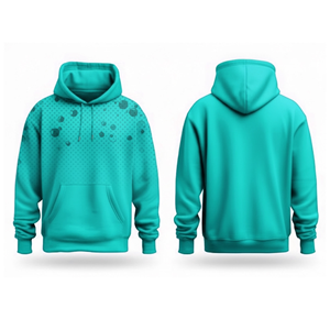 Sweat à capuche de sport respirant en coton et polyester pour homme, idéal pour la course et l'entraînement, qualité supérieure, personnalisable avec impression sur tissu polaire en coton. - Product Image 2
