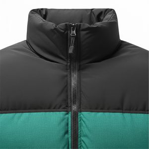 Blouson matelassé unisexe personnalisé par le fabricant, avec logo frontal, coupe-vent vintage, design rembourré à bulles, broderie OEM - Product Image 5