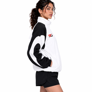<b>Women's</b> <b>Lightweight</b> Windbreaker Racer <b>Jacket</b> Waterproof Hooded Outdoor Sports <b>Rain</b> <b>Jacket</b> Logo Custom Wholesale Solomon Global - Product Image 3