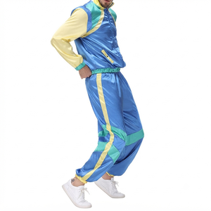 Conjunto Deportivo para Hombre, Chaqueta Cortavientos Ligera con Cierre Frontal y Pantalones Deportivos Cómodos - Product Image 3