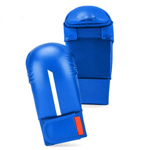 Guantes de Karate de Cuero Vacuno de Primera Calidad, Diseño Único, para Entrenamiento Atlético, Combate, Boxeo, Artes Marciales, MMA, Deportes - Product Image 3