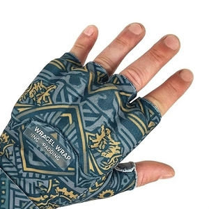 Muñequeras de Gel Ajustables con Estampado para Entrenamiento de MMA, Guantes Interiores para Boxeo, Guantes de Boxeo de Medio Dedo con Gel - Product Image 3