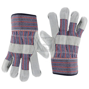 Direct Factory Supplier Wholesale Price Cowhide Leather Men Work Safety <b>Gloves</b> Industrial Construction Safety Driver <b>Gloves</b> - Product Image 1
