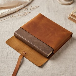 Fundas de Cuero para Libros Hechas a Mano, Venta al Por Mayor, Artesanía en Cuero, Precio Directo de Fábrica LBC-0052 - Product Image 4