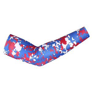 Manchons de bras de baseball personnalisés avec logo, protection UV de haute qualité, pour hommes et femmes, en Spandex et Nylon, manchons de bras professionnels - Product Image 1