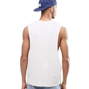 เสื้อกล้ามออกกำลังกายผู้ชายแบบสบายๆ ขายดีที่สุด บริการ OEM ไซส์ใหญ่ ดีไซน์ระบายอากาศได้ดี จากปากีสถาน - Product Image 3