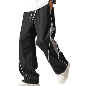 กางเกงจ็อกเกอร์ไนลอนน้ำหนักเบาสำหรับผู้ชาย กางเกงกันลมสำหรับกิจกรรมกลางแจ้ง - Product Image 1