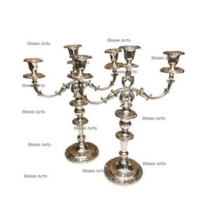 Candelabro de diseño admirable con bola de cristal, candelabro de buena calidad, color dorado, candelabro de aluminio para centros de mesa - Product Image 6