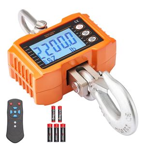 Bilancia Digitale Industriale per Gru da 2200 Libbre/1000 kg con Cassa in Alluminio Pressofuso, Schermo LCD e Telecomando - Product Image 1