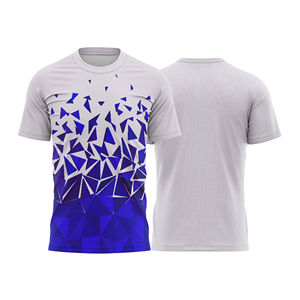 Camiseta de Fútbol Personalizada OEM, Ropa Deportiva de Equipo, Secado Rápido, Transpirable, Poliéster, Color y Logotipo Personalizados, Unisex, Adultos, Venta al Por Mayor - Product Image 3