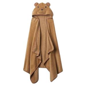 Trusted Supplier Organic Bamboo Hooded Baby <b>Towel</b> Hypoallergenic Ultra Soft Gentle Skin Bath <b>Wrap</b> Wholesale Supplier - Product Image 2