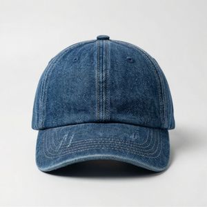Gorras de Béisbol de Mezclilla con Lavado Ácido, Diseño Deportivo, Última Moda de Verano, Unisex, Ajuste Flexible, Ropa para Caballeros, Estilo Atlético Masculino - Product Image 1