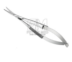 Tijeras Profesionales para Pestañas con Punta Recta y Curva, Agarre Ergonómico Suave, para el Cuidado de las Cutículas, de Acero Inoxidable, para Diestros - Product Image 2