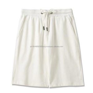 Short de sport d'été en coton décontracté trois-quarts pour hommes et femmes Pantalon de plage simple tout-en-un personnalisé - Product Image 6