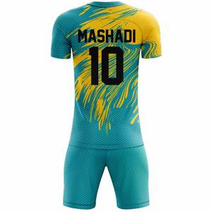 Wholesale Factory Price Soccer Uniforms-High Quality Sublimation Printed Breathable Short Sportswear Moisture-Wicking Custom - Product Image 6