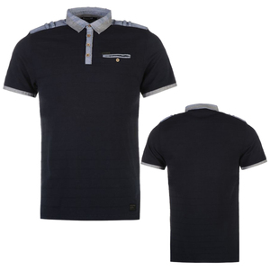 T-shirt classique brodé en jersey uni 100 % coton léger et respirant, style décontracté ou professionnel, à manches courtes - Product Image 1