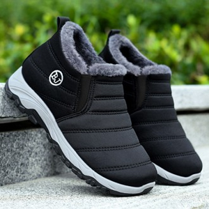 Men's Daily Winter Fur Lined Padded Slip-On <b>Boots</b> TTM661 Fashion Fur for <b>Slippers</b> - Product Image 1