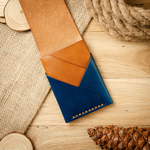 Custom Genuine Leather <b>Card</b> Holder RFID Blocking Slim Credit <b>Card</b> Pocket <b>Case</b> Portable Mini Wallet LCH-0210 - Product Image 6