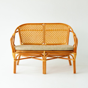 Hot selling <b>rattan</b> lounge chair <b>sofas</b> living room styling furniture webbing cane <b>sofa</b> chairs - Product Image 2