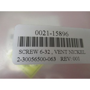 20 AMAT 0021-15896 สกรู 6-32, เวนท์นิกเกิล - อุปกรณ์และอะไหล่เซมิคอนดักเตอร์ระดับโลกที่เชื่อถือได้ - Product Image 4