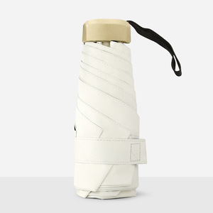 Haute qualité Super Mini poche Anti UV cinq pliant parapluie nouvelle mode contrôle manuel parapluie pour adultes voyage - Product Image 5