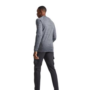 Camisetas de Gimnasio de Manga Larga para Hombre, Personalizadas OEM, Lisas, al por Mayor, Cuello Redondo, Corte Ajustado, Ligeras, 200 Gsm, para Entrenamiento - Product Image 3