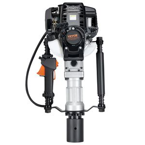 Controlador de poste T de 37.77cc a gas de 4 tiempos Modelo D0100HRIJH6 de 2 cabezales para apilamiento de vallas - Product Image 1